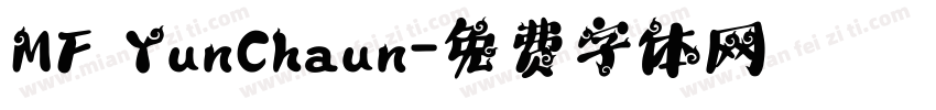 MF YunChaun字体转换